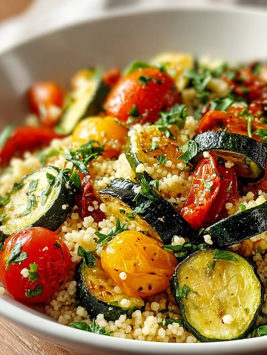 Blitzschneller Couscous mit Ofengemüse – gesund & leicht image 2