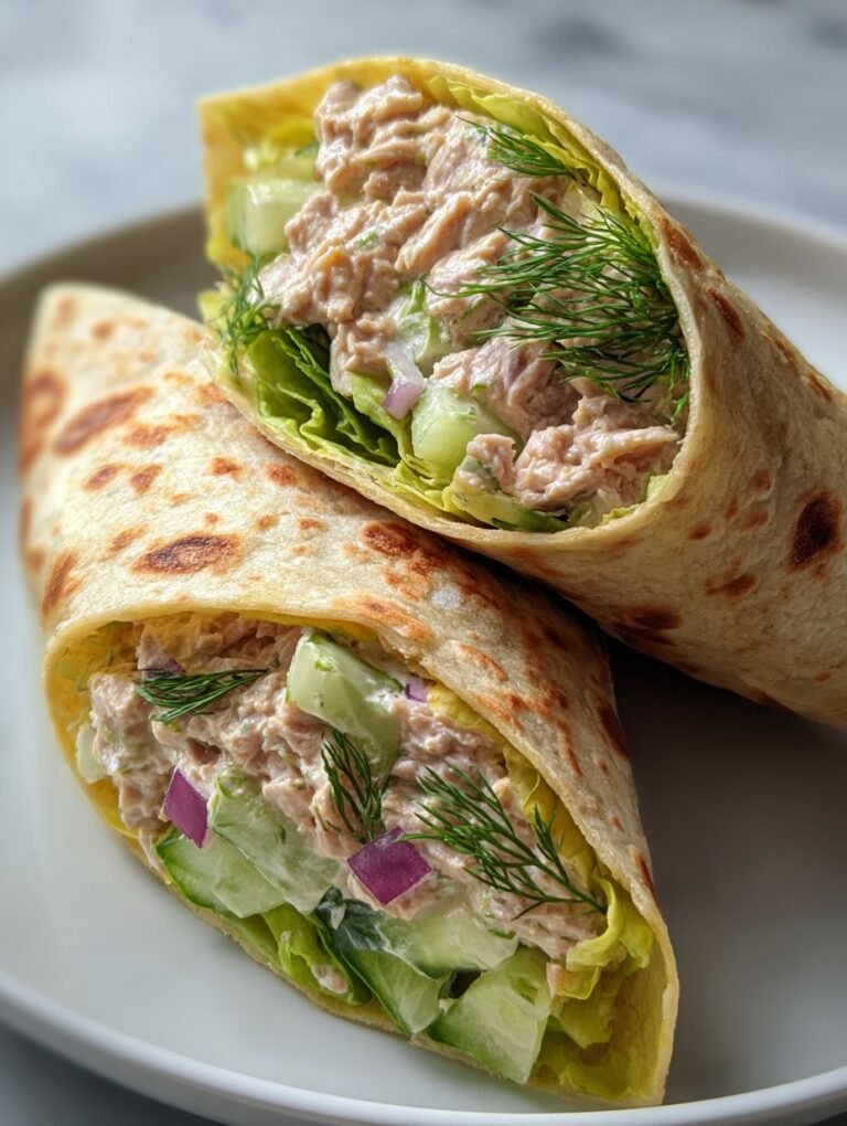 Blitzschneller Thunfisch-Wrap: Gesund & lecker
