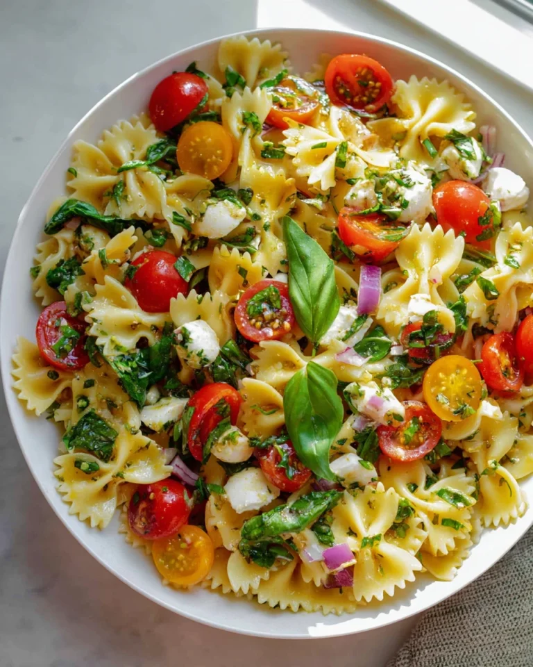 Caprese Nudelsalat: So schmeckt der Sommer!