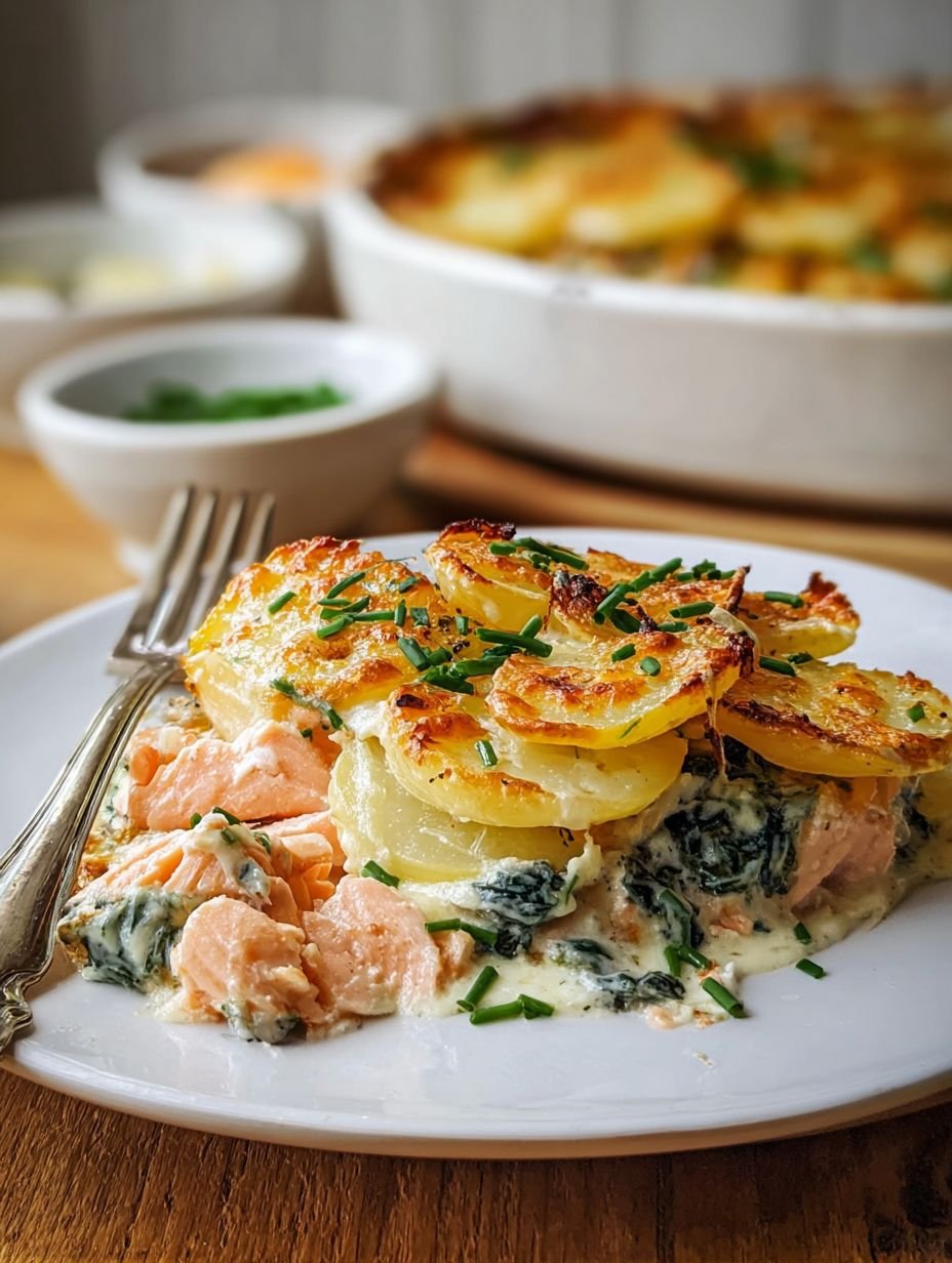 Dein Lachs-Kartoffel-Gratin: Zart & knusprig zugleich. image 2