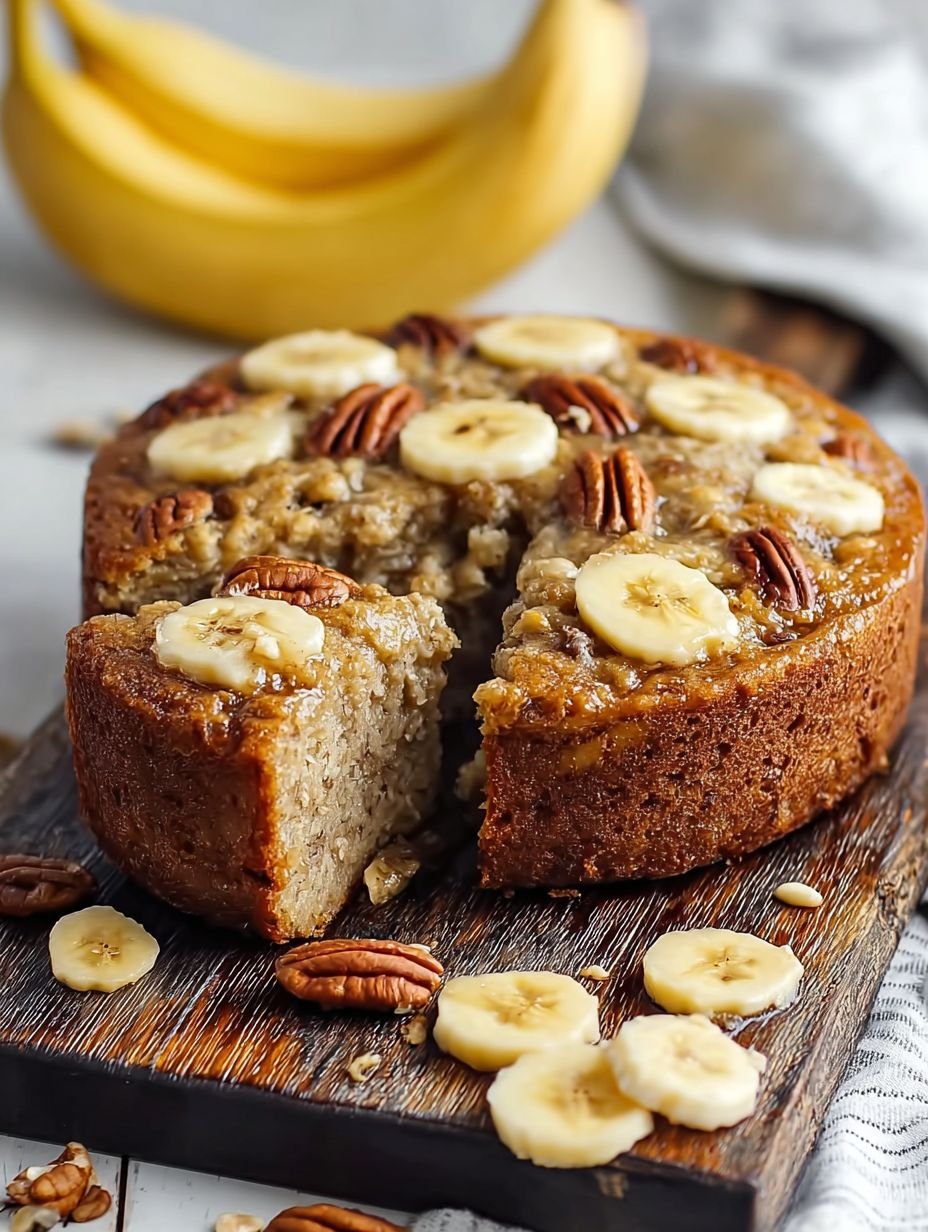 Der saftigste Bananen-Nuss-Haferkuchen image 2