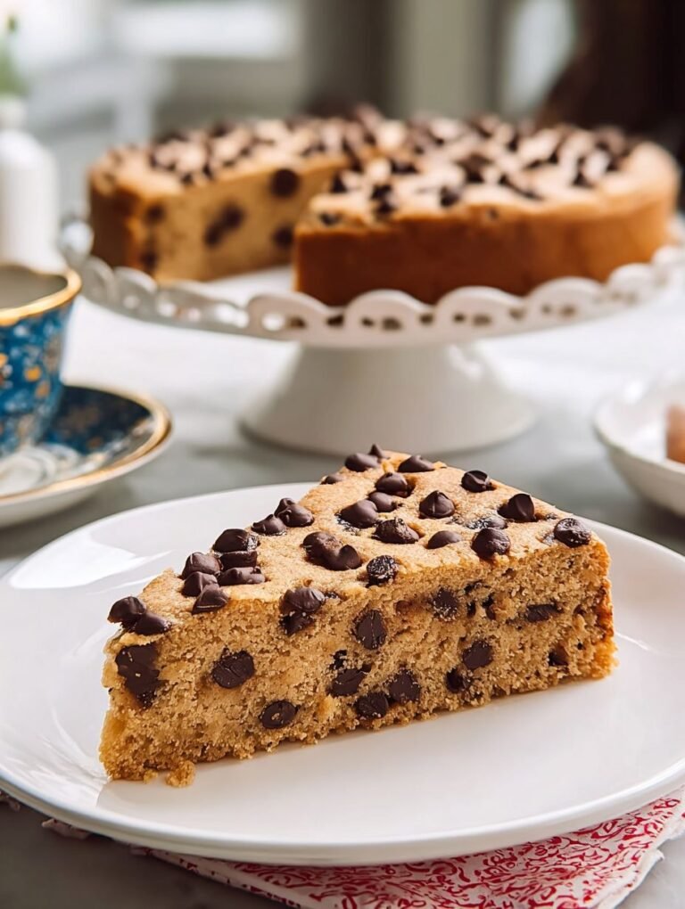 Der saftigste Schokochip-Kuchen, den du backen wirst