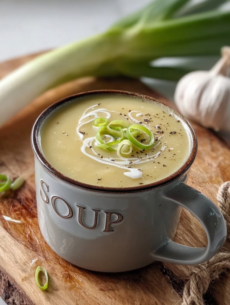 Gesunde Lauch-Kartoffel-Suppe: Cremig & einfach