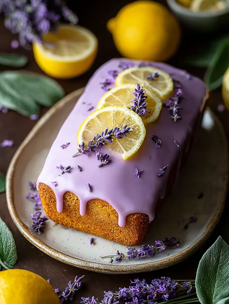 Himmlischer Zitronen-Lavendel-Kuchen zum Verlieben. image 2