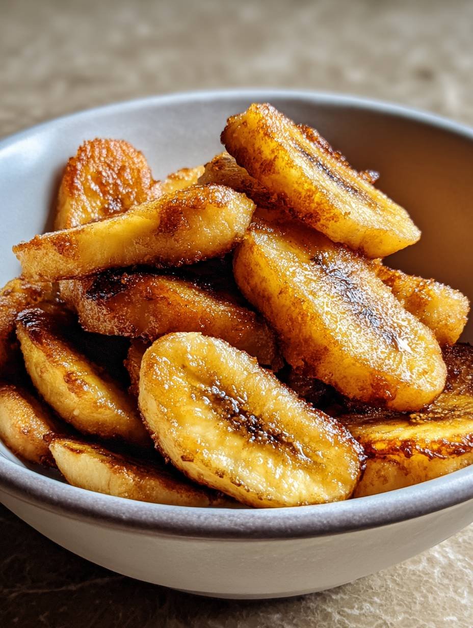 Knusprige Airfryer Bananen mit karamellisiertem Touch image 2