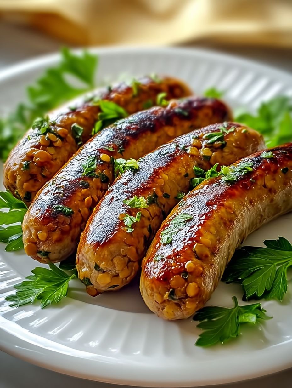 Knusprige Kichererbsen-Linsen-Wurst: Dein Rezept! image 2