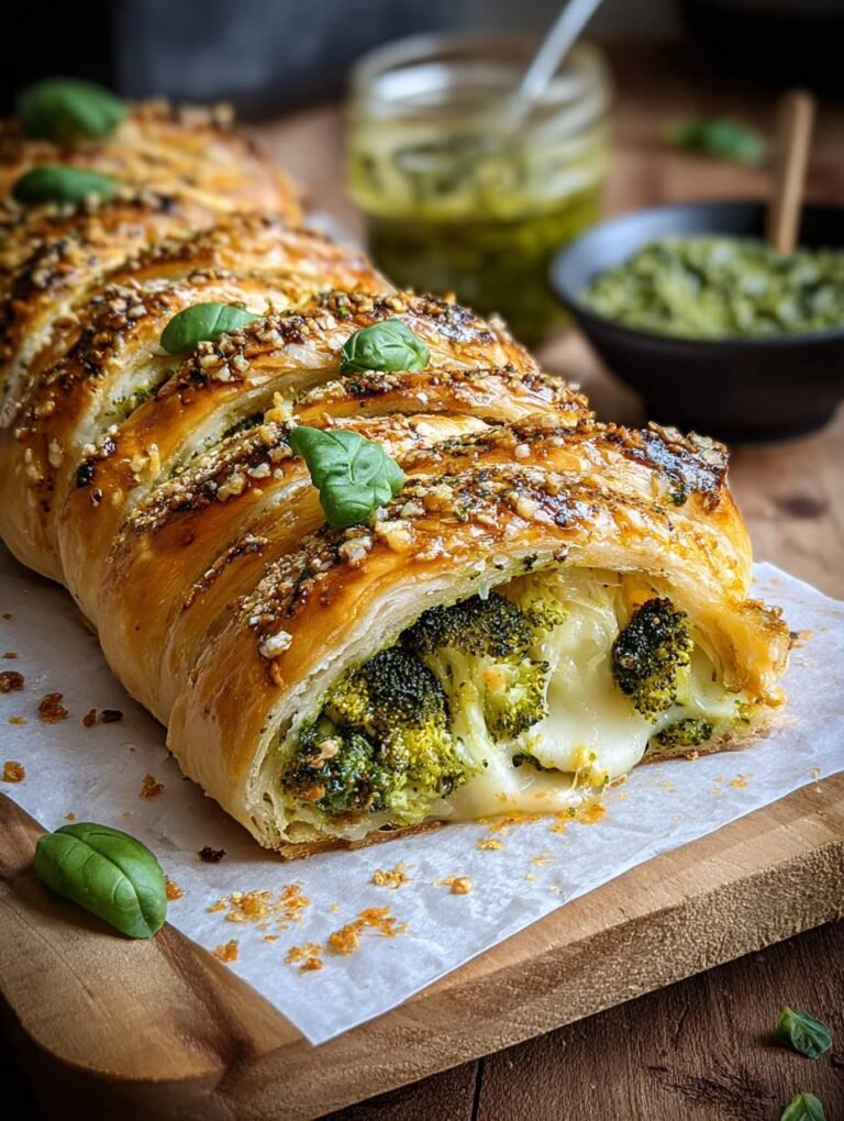 So cremig-knusprig: Dein Brokkoli-Käse-Strudel