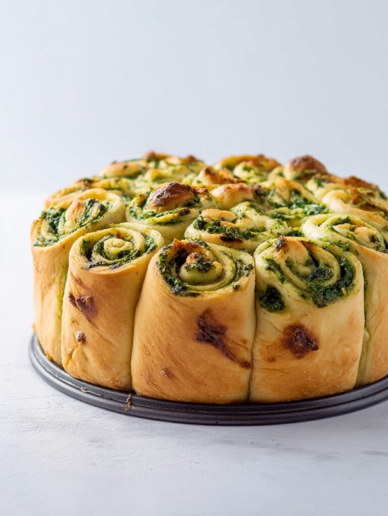 Unwiderstehliches Bärlauch Zupfbrot – vegan & einfach