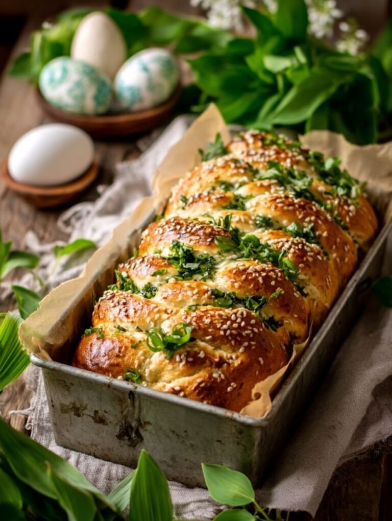Bärlauch-Zupfbrot für den perfekten Frühlingsbrunch
