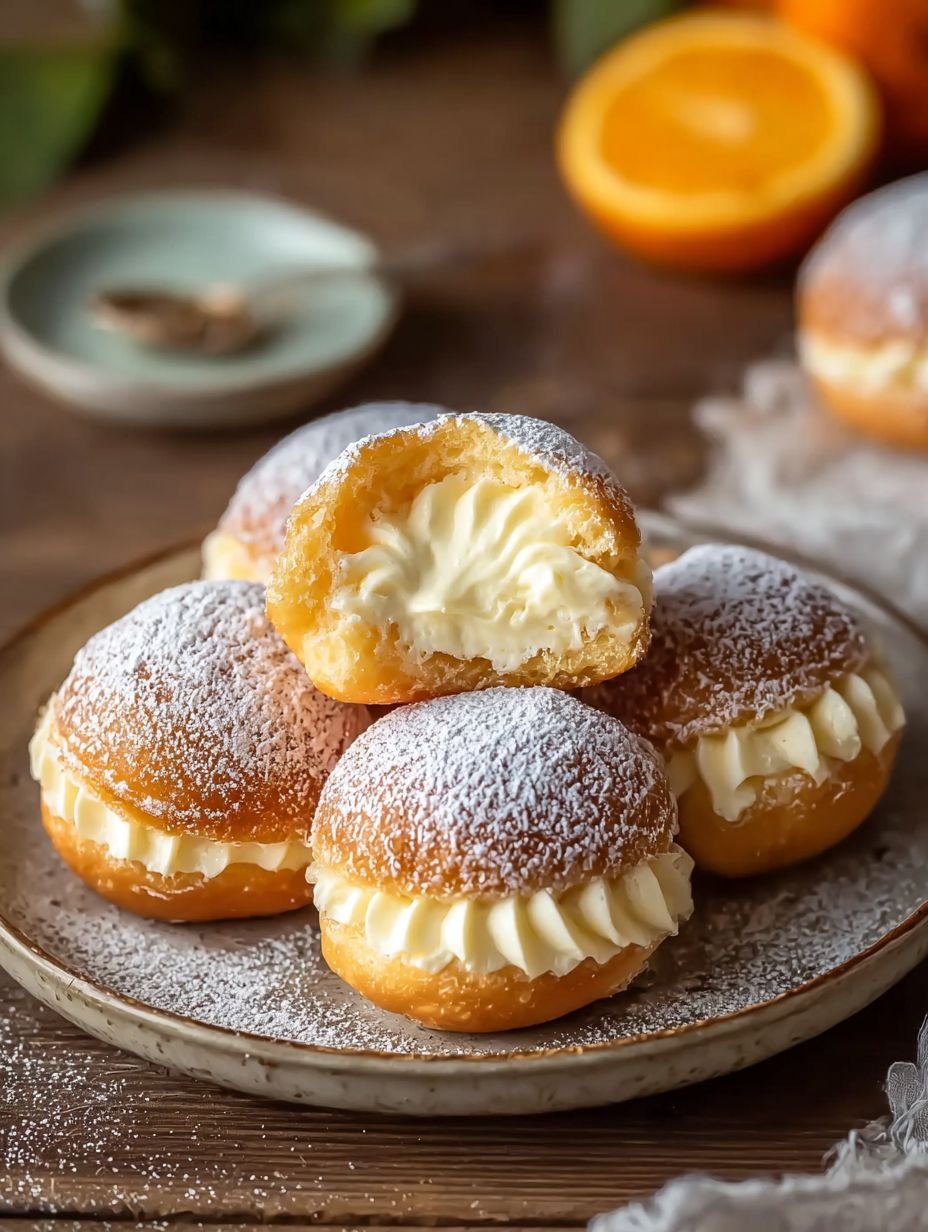 Bomboloni con Crema: Deliziose Palline Dolci Fatte in Casa image 2