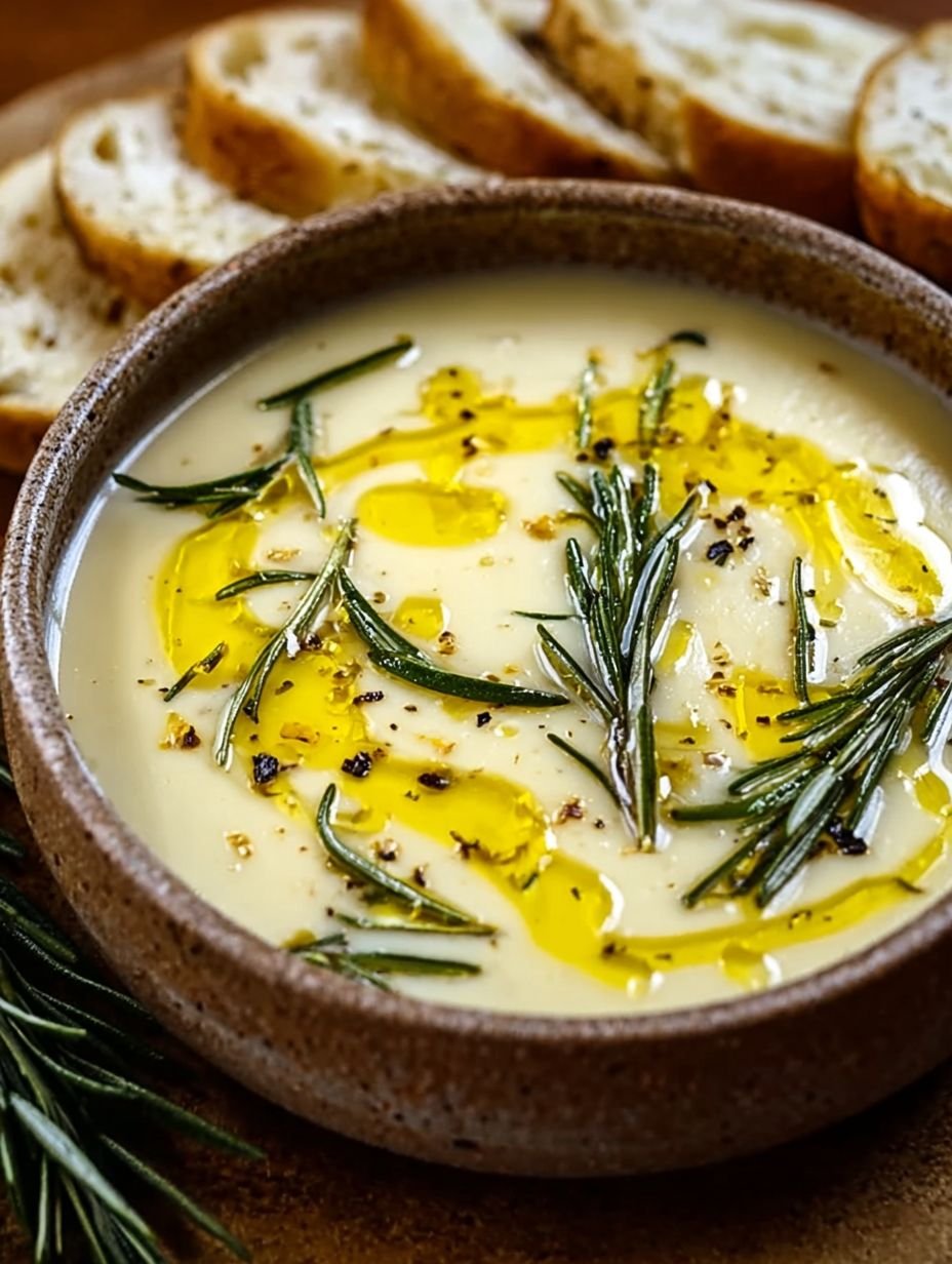 Cremige Zitronensuppe mit frischem Rosmarin genießen image 2