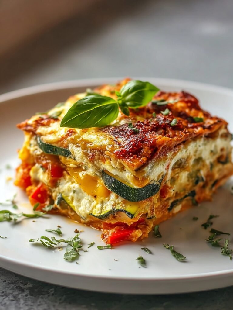 Diese köstliche Gemüse-Lasagne wird alle begeistern!