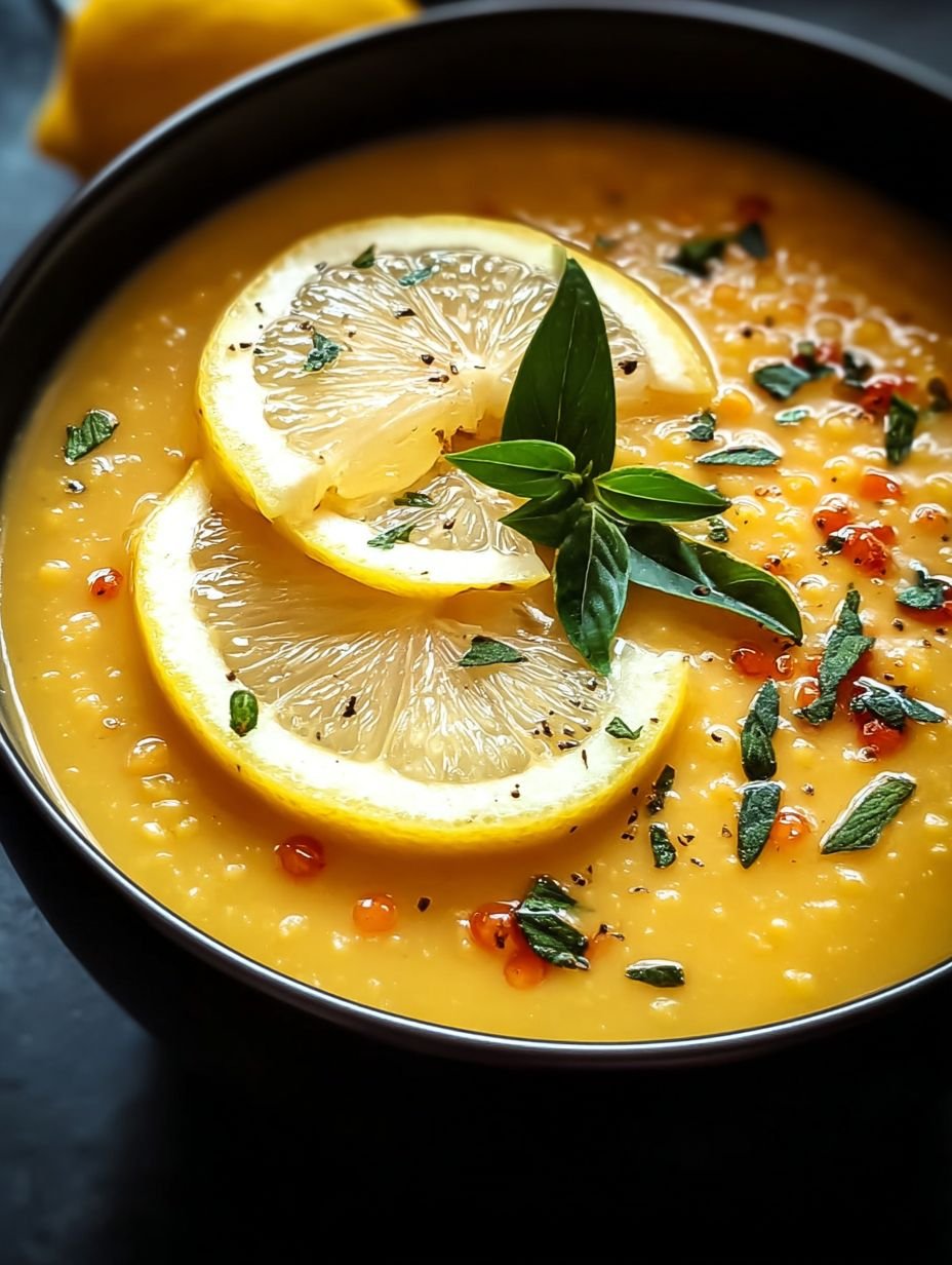 Erfrischende Zitronen-Linsensuppe aus dem Libanon image 2