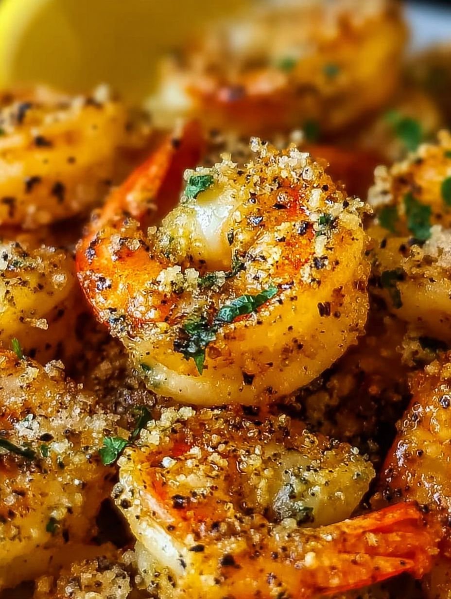 Knoblauch Parmesan Garnelen aus der Heißluftfritteuse zubereiten image 2