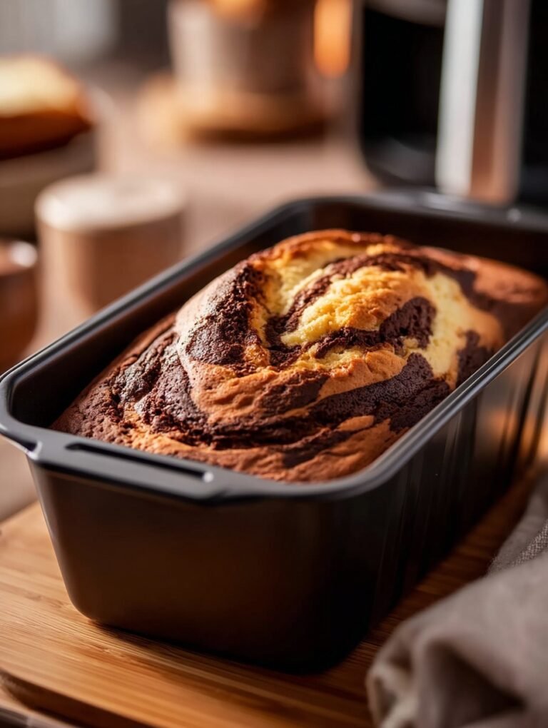 Marmorkuchen leicht gemacht: Einfache Airfryer-Rezeptidee