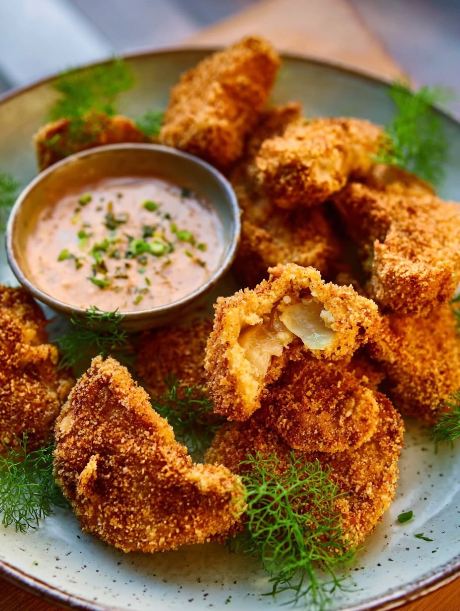 Vegane Nuggets aus Austernpilzen mit knuspriger Kruste image 2