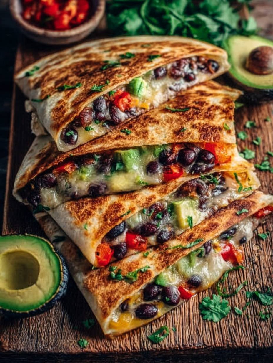 Vegane Quesadillas Mit Bunter Füllung Zubereiten image 2